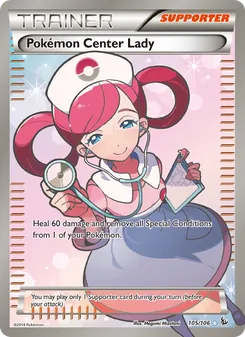 Chica del Centro Pokémon 105/106
