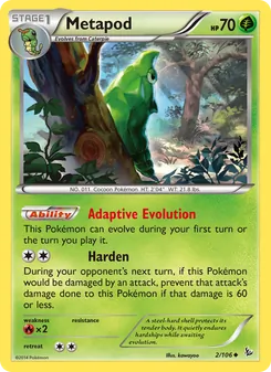 Metapod 2/106
