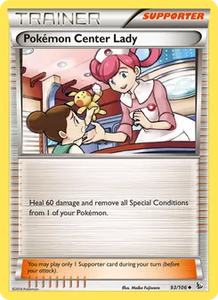 Chica del Centro Pokémon 93/106
