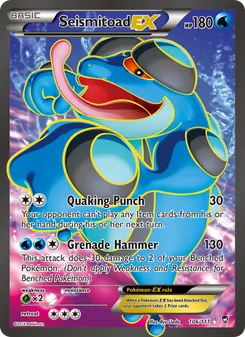 Seismitoad EX 106/111