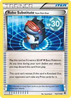 Robot Sustituto Equipo del Team Flare