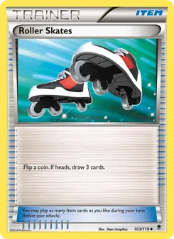 Patines 103/119, carta de Pokémon de Fuerzas Fantasmales