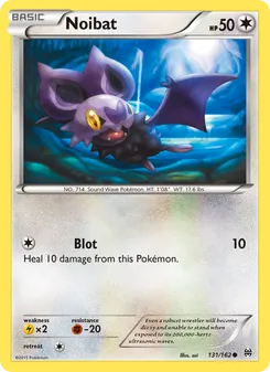 Noibat 131/162, carta de Pokémon de Turbo Impulso