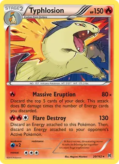 Typhlosion 20/162
