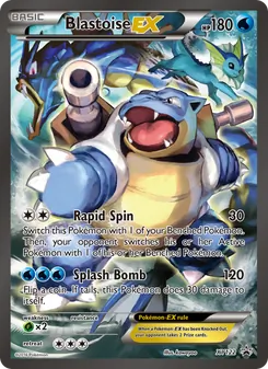 Blastoise EX XY122