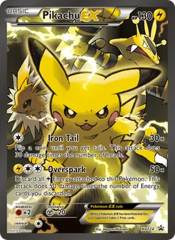Pikachu EX XY124