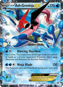 Ash Greninja EX XY133