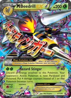 M Beedrill-EX XY158