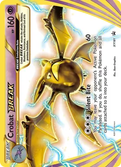 Crobat BREAK XY181, carta de Pokémon de XY Cartas de promoción