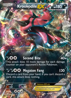 Krookodile EX XY25
